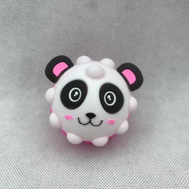 3D Panda Dekompressionsball Fingerpresse Puzzle Silikonspielzeug Grip Ballpicture20