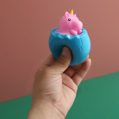 New Unicorn Squeeze Dinosaur Egg Vent Décompression Jouets éducatifs pour enfants