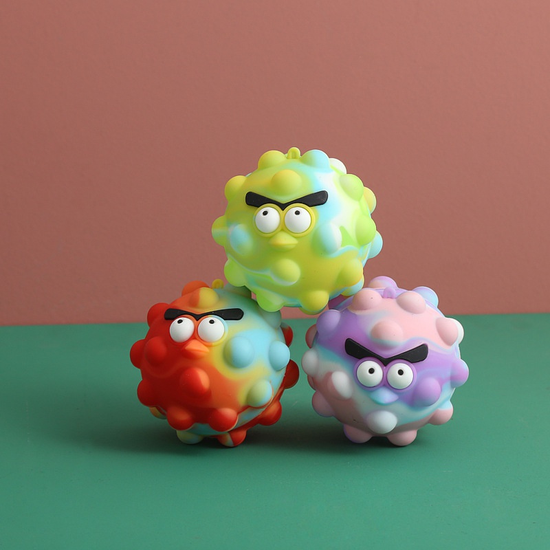 3DDekompressionsgriffball Vogelform Lernspielzeug fr Kinder