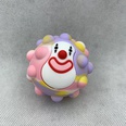 Neuer 3D Clown geformter Griffball Kinder Lernspielzeug Silikon Dekompressionsballpicture28