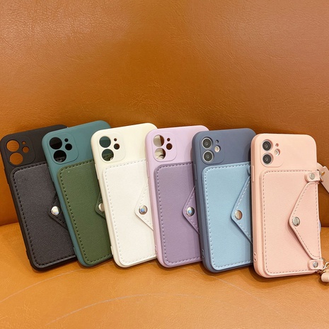 Cartoon Style Color Block Rubber  iPhone Phone Cases's discount tags