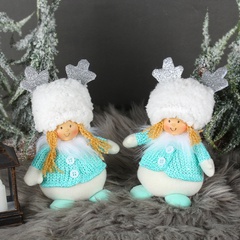 Fashion Cute Colorful Christmas Cloth Party Ornaments Doll
