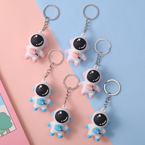 Cute Astronaut Plastic Keychain's discount tags