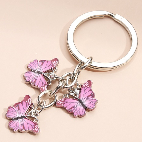 Vintage Style Butterfly Metal Plating Keychain's discount tags