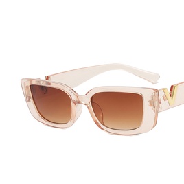 WomenS Fashion Solid Color Resin Square Sunglassespicture9
