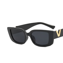 WomenS Fashion Solid Color Resin Square Sunglassespicture6