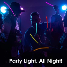 Solid Color PE Disposable glow stick party toys Decorationspicture11