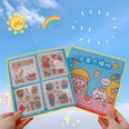 Cute cartoon sticker material decorative pattern hand account sticker setpicture15