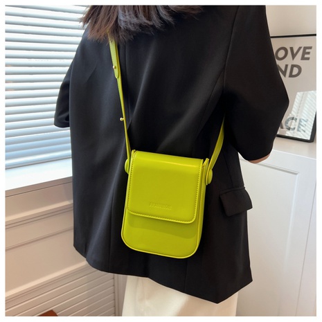Fashion Solid Color Square Magnetic Buckle Crossbody Bag's discount tags