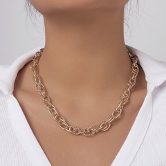 Fashion Geometric Alloy Plating Necklace 1 Piece