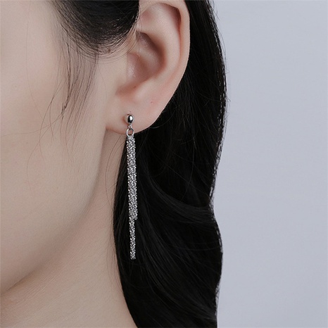 Fashion Geometric Stainless Steel Drop Earrings Plating Stainless Steel Earrings's discount tags
