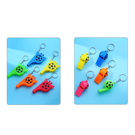 Casual Whistle Alloy Plastic Knitting Bag Pendant Keychain 2 Pieces 3 Pieces's discount tags