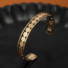 Fashion C Shape Stainless Steel Bangle Hollow Out Stainless Steel Bracelets