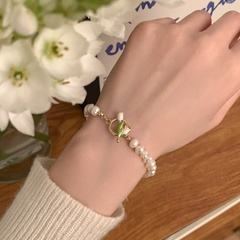 Sweet Flower Artificial Pearl Bracelets 1 Piece