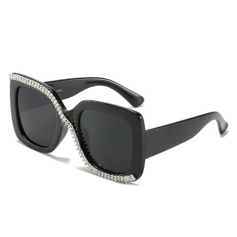 Women'S Fashion Geometric Ac Square Inlay Sunglasses's discount tags