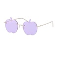 Nouvelles lunettes de soleil de personnalit lunettes de soleil pomme sans cadre tendance fte prom lunettes de soleil drlespicture25