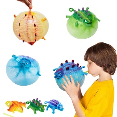 Kreatives Spielzeug TPR aufblasbare Tier Vent Spielzeug aufblasbare Dinosaurier Bounce Ball