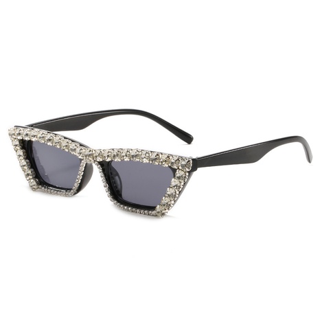 Unisex Fashion Geometric Ac Square Inlay Sunglasses's discount tags