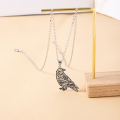 Retro Eagle Stainless Steel Necklace Plating Stainless Steel Necklaces