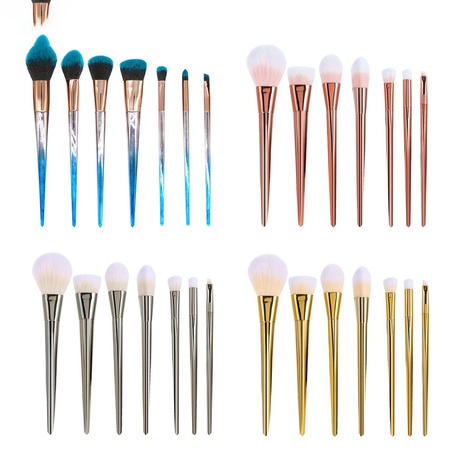 7 Set Diamond Face Powder Eye Shadow Beauty Makeup Brush Tools's discount tags