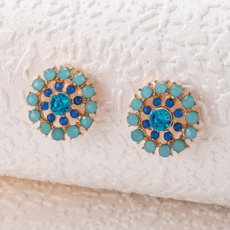 Fashion Geometric Alloy Ear Studs 1 Pairpicture5