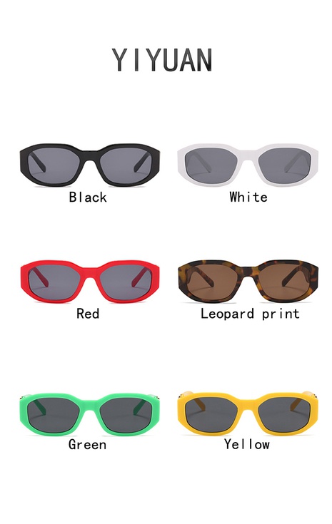Unisex INS Style Ac Round Frame Sunglasses's discount tags