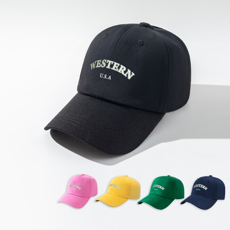 Unisex Casual Letter Curved Eaves Baseball Cap's discount tags