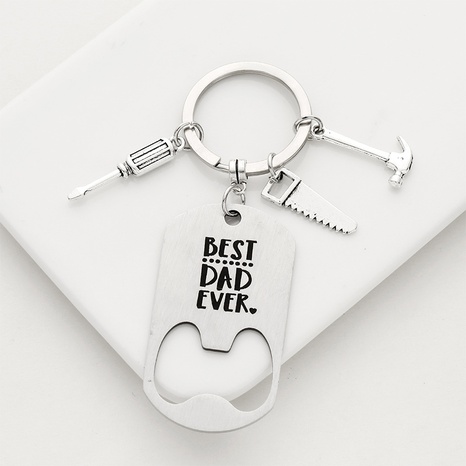 Fashion Geometric Stainless Steel Plating Keychain 1 Piece's discount tags