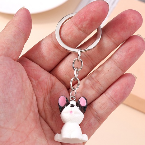 Women'S Cute Dog Alloy Keychain Plating's discount tags