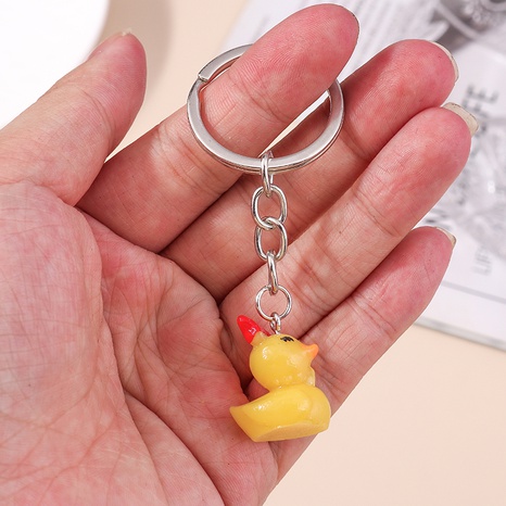 Women'S Cute Duck Alloy Keychain Plating Key Chains's discount tags
