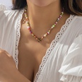 S Imitation perlen Kunststoff Eisen Mehrfarbig Halskette Tglich Nicht eingelegt Kupfer Halskettenpicture11