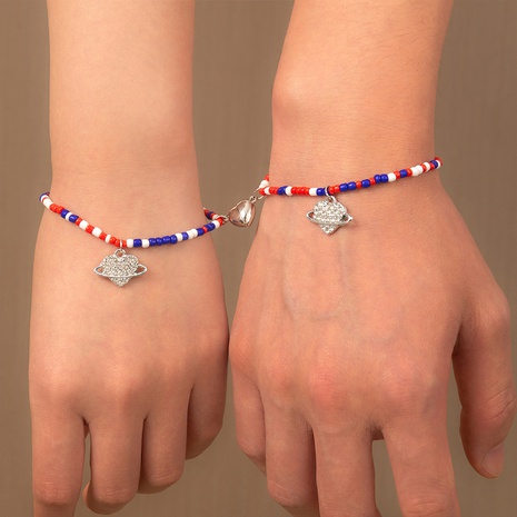 Mode Romantique Coeur forme Verre Bracelets's discount tags