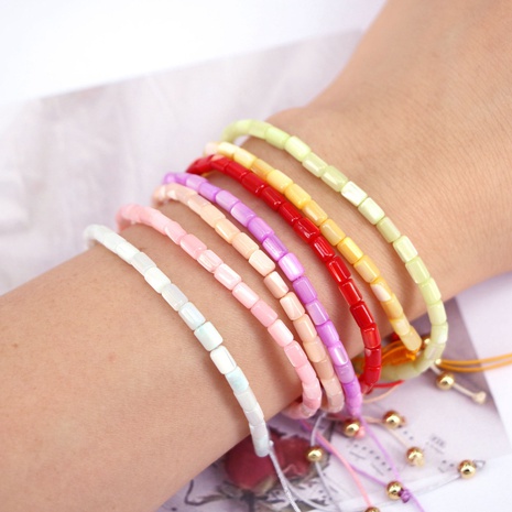 Fashion Geometric Resin Beaded Bracelets's discount tags