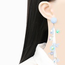 Neue Mode Kreative Blume Micro Glas Kristall Handgemachte Perlen Legierung Ohrringepicture9