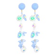 Neue Mode Kreative Blume Micro Glas Kristall Handgemachte Perlen Legierung Ohrringepicture13