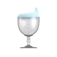Children Fashion Creative Glass Baby Plastic Goblet Juice Drink Milk NoSpill Cuppicture14