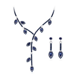 Elegant Glam Fashion Geometric Alloy Diamond Rhinestone Jewelry Sets