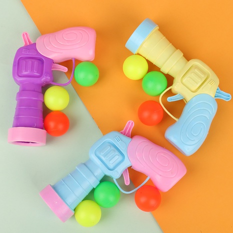 Linda pistola de juguete elástica de tenis de mesa pistola creativa para niños's discount tags