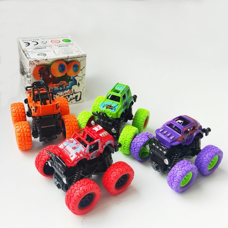 Inertial Dynamic Stunt Car Four-Wheel Children Anti-Fall Toy Vehicle's discount tags