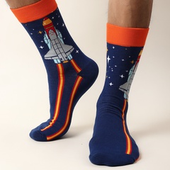 Männer Sport Rakete Baumwolle Socken