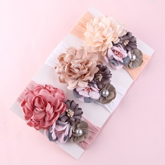 Girl'S Princess Cute Sweet Flowers Polyester Hair Accessories Hair Band 3 Pieces
