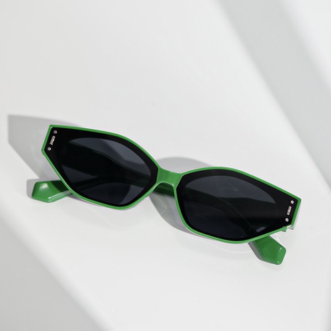 Unisex Mode Einfarbig Ac Katze Brille Sonnenbrille's discount tags