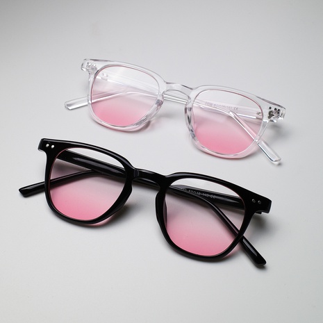 Frau Mode Farbverlauf Pc Quadrat Sonnenbrille's discount tags