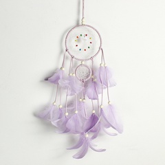 Creative DIY material package pendant feather dream catcher wind chime pendant