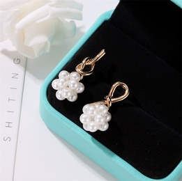Fashion Geometric Imitation Pearl Alloy Plating Earringspicture9