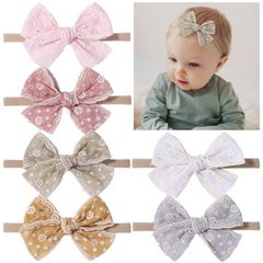 Fashion Flower Bow Knot Cloth Lace Hair Band