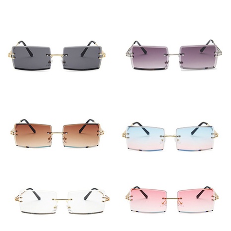 Women'S Simple Style Geometric Ac Square Sunglasses's discount tags