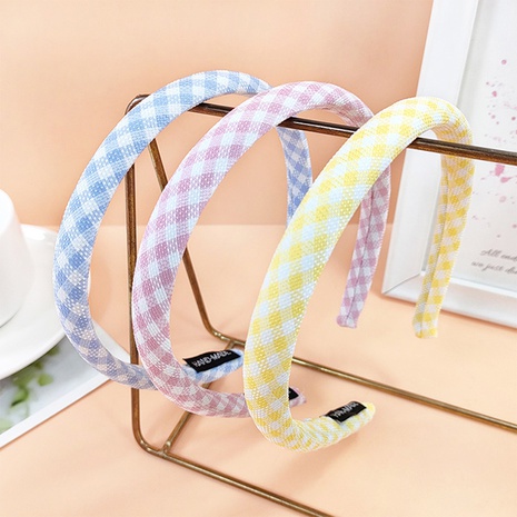 Casual Lattice Cotton Hair Band's discount tags