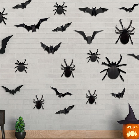 Halloween Bat PVC Party Decorative Props's discount tags