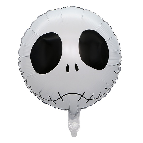 Halloween Skull Aluminum Film Party Balloon's discount tags